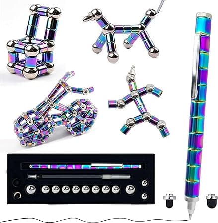 Fidget Pen, Decompression Magnetic Pen, Cool Fidget Toys for Stress and Anxiety Relief, Sensory Toys Best Gifts for Teenage Boys, Ideal Gift for 8-13 Years Old, Novelty Gifts for Teen and Adults on Amazon.ae - Price Tracker