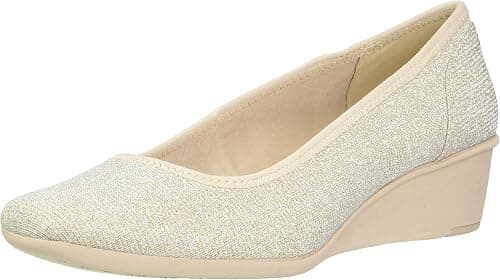 Anne Klein Sport Women's Wisher Fabric Wedge Pump على Amazon.ae - متتبع الأسعار