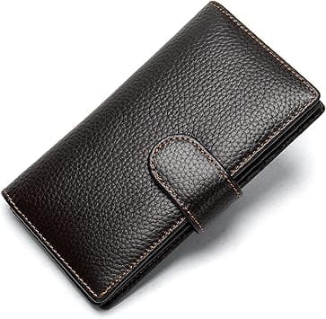 Luxury Brand Genuine Leather Men Wallet Male Long Clutch Lady Walet Money Bag Men Coin Purse Card Holder Card Wallets For Women, on Amazon.ae - Price Tracker