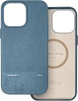 Native Union (RE) Classic Leather Case w/Magsafe for Apple iPhone 16 Pro Max 6.9" 2024| Italian Leather from Recycled Materials, 6-Ft Drop & Scratch Protection, Raised Edges, Wireless Charging - Navy - Best Deal Finder