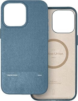 Native Union (RE) Classic Leather Case w/Magsafe for Apple iPhone 16 Pro Max 6.9" 2024| Italian Leather from Recycled Materials, 6-Ft Drop & Scratch Protection, Raised Edges, Wireless Charging - Navy - Best Deal Finder