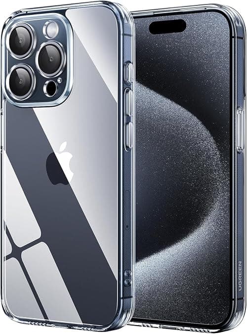 UGREEN iPhone 15 Pro Max Clear Case Ultra Slim Transparent Anti-Scratch on Amazon.ae - Price Tracker