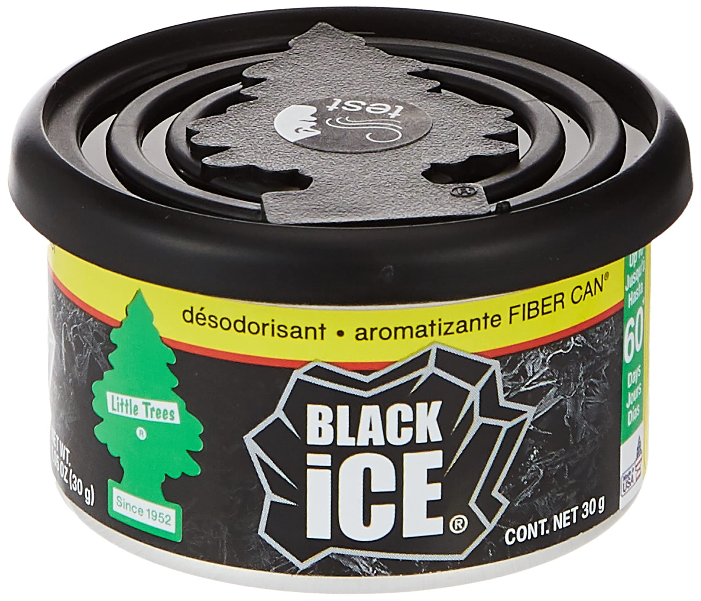 Little Trees Fiber Can-Black Ice Car Air Freshener, Ufc-17855-24 on Amazon.ae - Price Tracker