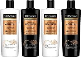 TRESemmé Botanix Nourish & Replenish Shampoo, 400ml (Pack of 2) + TRESemmé Botanix Nourish & Replenish Conditioner, 400ml (Pack of 2) - Best Deal Finder