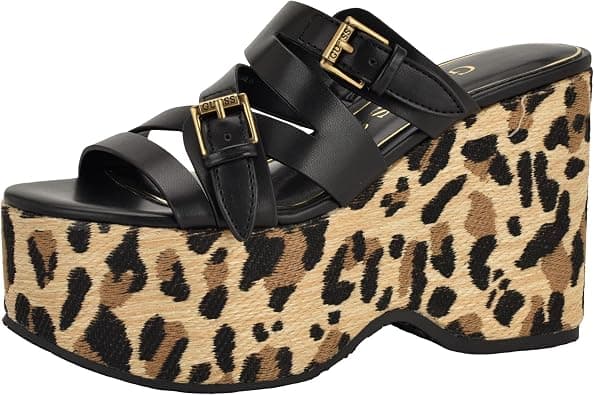 GUESS Nailah womens Wedge Sandal on Amazon.ae - Price Tracker