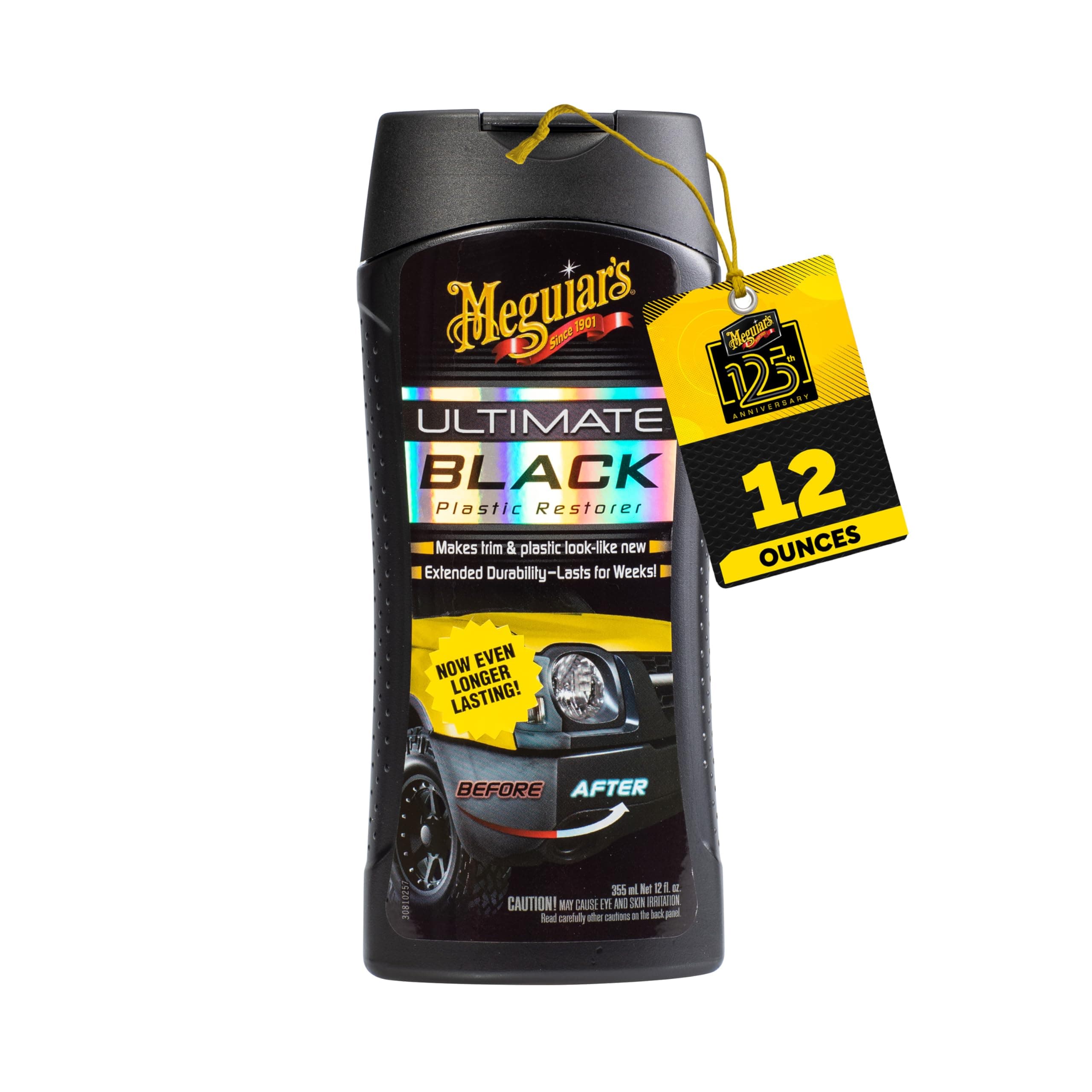 Meguiar's Ultimate Black Plastic Restorer, 12 oz, G15812, H7.29 X W3.034 X D1.889 inches on Amazon.ae - Price Tracker