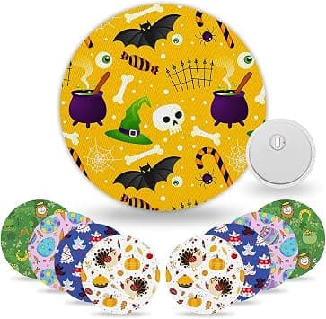 15Pack Libre 3 Sensor Covers Waterproof, 15 Days Long Stay Libre 3 Plus Protective Festive Print Pattern CGM Adhesive Patches Without Hole, Hypoallergenic & Latex-Free, Sweatproof on Amazon.ae - Price Tracker