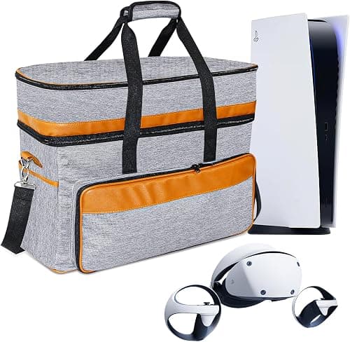 FPVtosky 2-in-1 Backpack for PS5 & PSVR2, Large Travel Bag for Playstation VR2 & PS 5, Protective Carry Bag Compatible with Playstation 5 & PS VR2 Gaming Accessories on Amazon.ae - Price Tracker