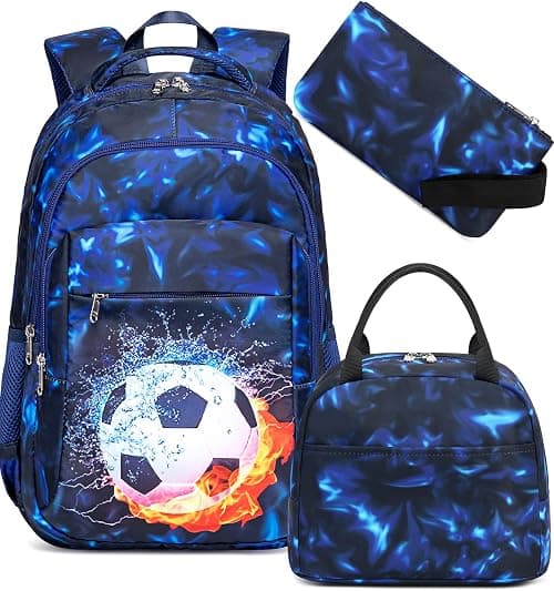 LEDAOU Kids School Backpack with Lunch Box for Boys Girls Bookbag School Bag Preschool Kindergarten Toddler Backpack on Amazon.ae - Price Tracker