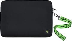 Razer 13" Neoprene Laptop Sleeve: Scratch & Water-Resistant - Padded Interior Lining - Snag-Free Velcro - Flip-Out Mouse Mat - Classic Black - Amazon.ae Price Tracker