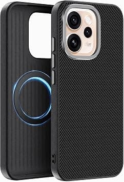 Lemxiee Cover for OPPO Reno 15 Pro 5G Case with Metal buttons + lens protection,Wireless Charging Compatible Black on Amazon.ae - Price Tracker