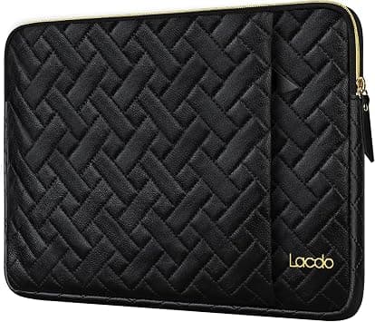 Lacdo 14 Inch Laptop Sleeve Case for HP Lenovo Dell ASUS Acer Chromebook 14, HP Stream 14, Dell Inspiron 14 / Latitude 14, Lenovo ThinkPad 14 / IdeaPad 14, ASUS VivoBook/ZenBook 14 Computer Bag, Black on Amazon.ae - Price Tracker