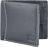 Flying Fossil Genuine Leather Hand-Crafted Wallet For Men, Bifold Leather Wallet - متتبع أسعار Amazon.sa