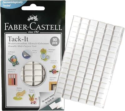 Faber-Castell Adhesive Tack-It 90 pcs 50g white - Best Deal Finder