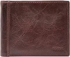 Fossil Men's Leather Bifold Wallet with Flip ID Window - Amazon.ae Price Tracker