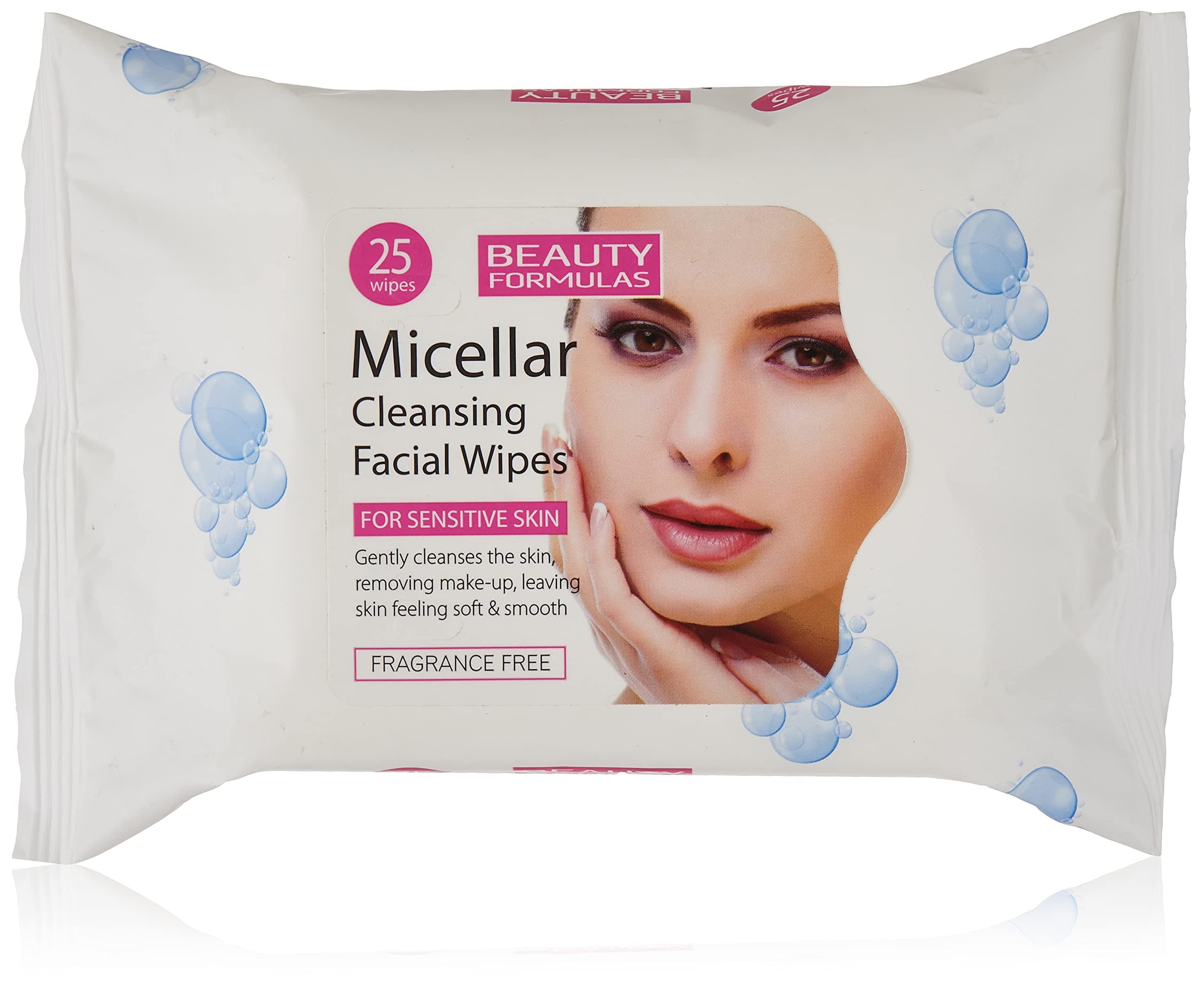 Beauty Formulas Micellar Cleaning Facial 25 Wipes on Amazon.ae - Price Tracker
