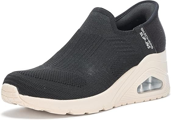 Skechers Uno Wedge - Kickin' Knit Hands Free Slip-ins womens Sneaker on Amazon.ae - Price Tracker