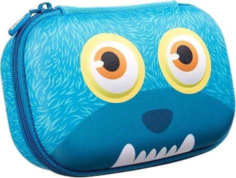 ZIPIT Wildlings Pencil Box for Kids | Pencil Case for School | Organizer Pencil Bag | Large Capacity Pencil Pouch (Blue) | Sturdy hard shell pencil box for kids, machine washable, secure zipper closure, holds 60 pens & pencils, crack-proof material on Amazon.ae - Price Tracker