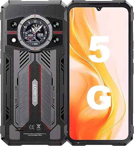 Cubot KingKong 11 5G Rugged Smartphone 6.72 Inch 120Hz FHD+ Screen, Android15, Dual SIM, 16GB RAM+256GB ROM 10200mAh Battery 108MP Rear+32MP Front Camera,OTG,NFC Waterproof Mobile Phone -Black on Amazon.ae - Price Tracker