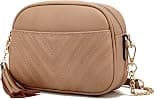 Lola Mae Quilted Crossbody Bag, Trendy Design Shoulder Purse - Best Deal Finder
