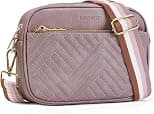 BOSTANTEN Crossbody Bags for Women Vegan Leather Quilted Purses Small Shoulder Bag Ladies Handbags with Wide Strap - Best Deal Finder