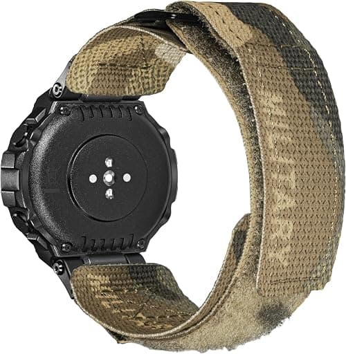 Hemsut Watch Bands Compatible with Huami Amazfit T-Rex/T-Rex 2/T-Rex Pro/T-Rex Ultra, Millitary Camouflage Nylon Sports Strap With Woven Loop Design on Amazon.ae - Price Tracker