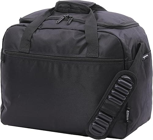 Aerolite Maximum Size Cabin Bags with 5 Year Guarantee Foldable Carry On Premium Bag Holdall Small Lightweight Cabin Luggage Under seat Flight Travel Duffel Bag on Amazon.ae - Price Tracker