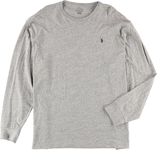 Polo Ralph Lauren Mens Crew Neck Long Sleeve Tee T-Shirts on Amazon.ae - Price Tracker