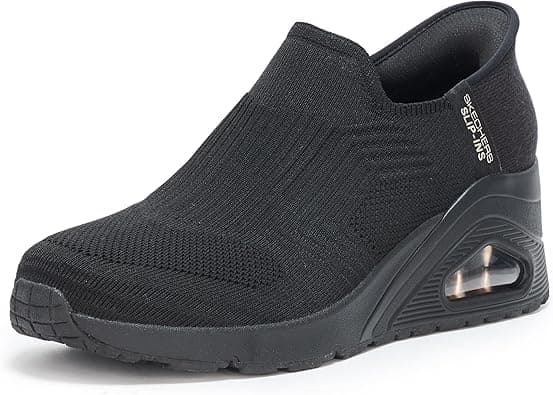 Skechers Uno Wedge - Kickin' Knit Hands Free Slip-ins womens Sneaker on Amazon.ae - Price Tracker