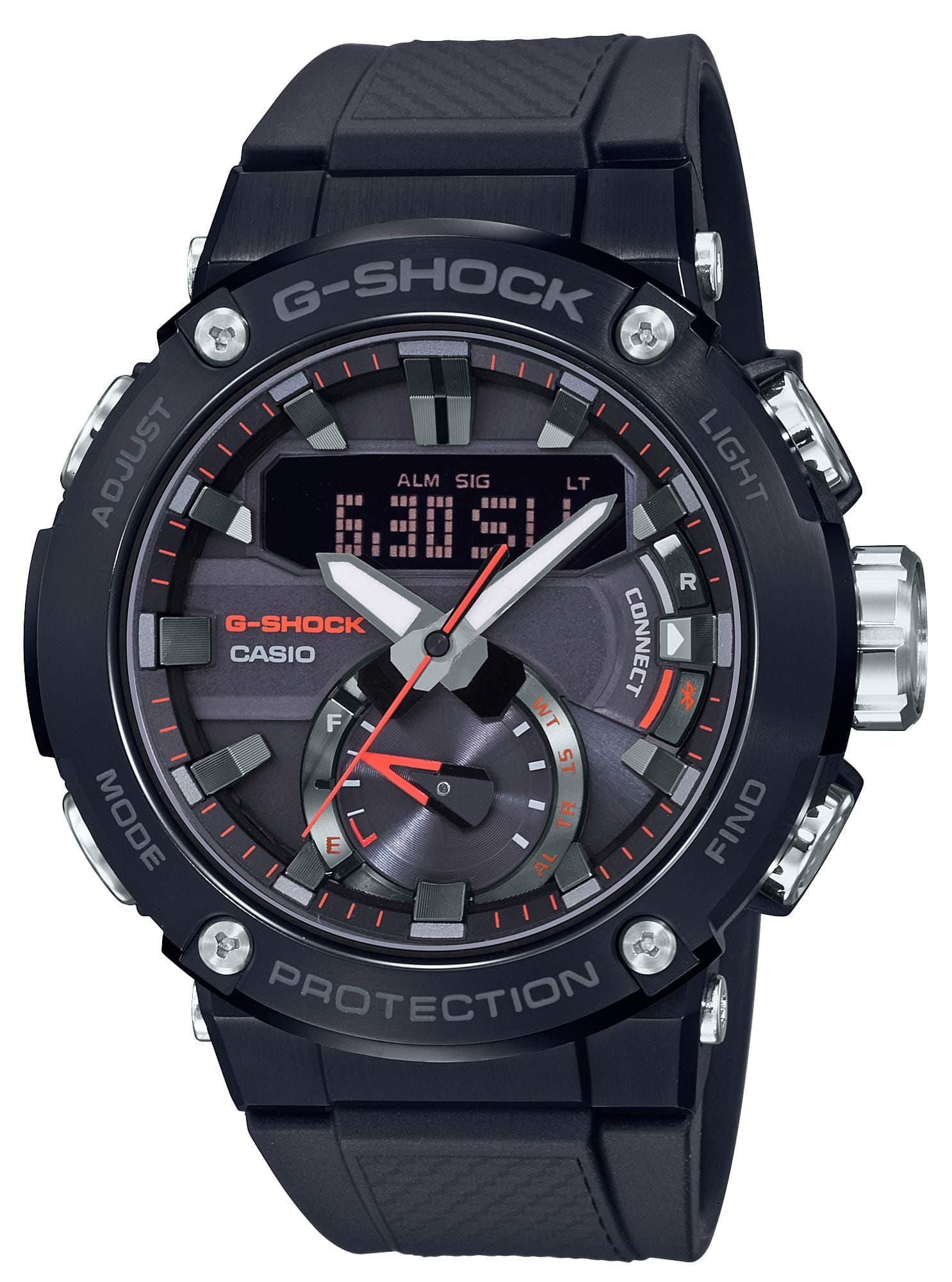 [Casio] Watch G Shock G-STEEL Solar carbon core guard structure GST-B200B-1AJF Men's black on Amazon.ae - Price Tracker