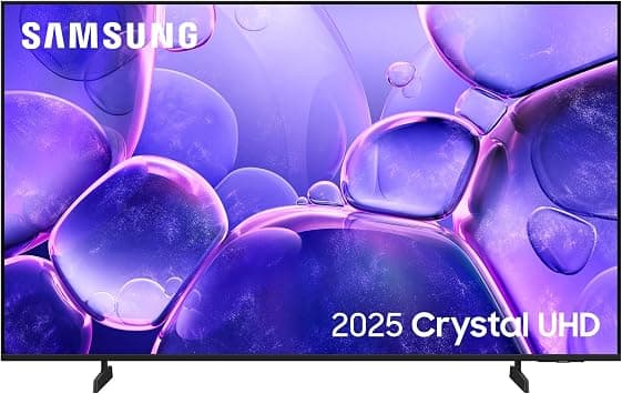 Samsung Smart TV 50'' U8000F Crystal UHD 4K TV, Crystal Processor 4K, Motion Xcelerator, Gaming Hub, Knox Security, Metal Stream Design [2025] على Amazon.ae - متتبع الأسعار