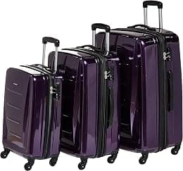 Samsonite Winfield 2 Fashion 3-Piece Hardside Luggage Sets, Purple, 71 56847-1717 - Best Deal Finder