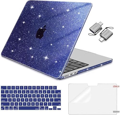 MOSISO Compatible with MacBook Air 13 inch Case 2026-2022, Navy Blue على Amazon.ae - متتبع الأسعار