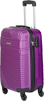 Senator Hard Case Checked Bag 24 Inches Medium Suitcase with Wheels for Unisex – KH120 | ABS Lightweight Hard Shell Luggage with Spinner Wheels 4 (Checked Luggage 24-Inch, Purple) على Amazon.ae - متتبع الأسعار