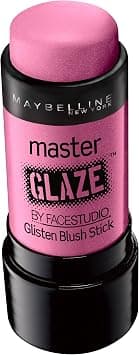 قلم أحمر الخدود ستوديو ماستر جلايز جليستين من مايبيلين نيويورك، بينك فيفر، 6.8 جم - دليلك لأفضل العروض