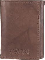 Kenneth Cole REACTION Men's Wallet - RFID Genuine Leather Slim Trifold with ID Window and Card Slots - Best Deal Finder