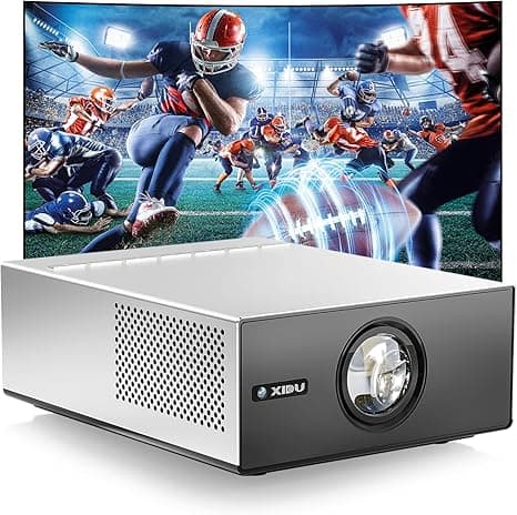 XIDU Portable Projector with WIFI and Bluetooth [Metal Housing/2000ANSI/UHD Native 1080P/Wireless Casting/Electric Focus/Auto Keystone] 4K Outdoor Movie Projector for Home,TV stick,iOS,Android,Laptop on Amazon.ae - Price Tracker