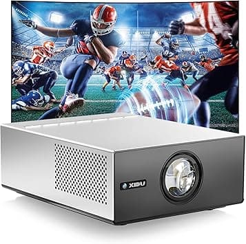 XIDU Portable Projector with WIFI and Bluetooth [Metal Housing/2000ANSI/UHD Native 1080P/Wireless Casting/Electric Focus/Auto Keystone] 4K Outdoor Movie Projector for Home,TV stick,iOS,Android,Laptop - Amazon.ae Price Tracker