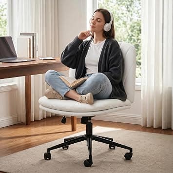 DROGO Premium Ergonomic Office Chair for Work from Home, High Back Computer Chair with Flipup Armrest, Breathable Mesh, Adjustable Seat, Rocking & Winged Back | Mesh Chair for Office (Beige) على Amazon.ae - متتبع الأسعار