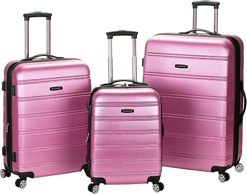 Rockland Melbourne Hardside Expandable Spinner Wheel Luggage on Amazon.ae - Price Tracker
