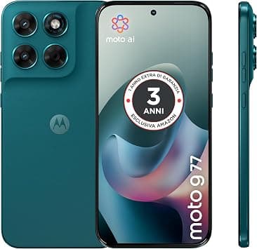 Motorola Moto G77 Dual-SIM 128GB ROM + 8GB RAM (GSM Only | No CDMA) Factory Unlocked 5G Smartphone (Pantone Shaded Spruce) - International Version على Amazon.ae - متتبع الأسعار