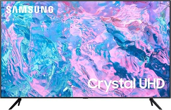 SAMSUNG Smart TV, Crystal UHD 4K, CU7000, 55 Inch, Black, 2023, Crystal Processor 4K, PurColor, Smart Hub, UA55CU7000UXZN on Amazon.ae - Price Tracker