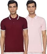 Amazon Brand - Symbol Men's Solid Regular Fit Polo (2 Set) (CT-PO2) - Best Deal Finder
