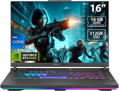 ASUS ROG Strix G16 (2023) Gaming Laptop, 16” 16:10 FHD 165Hz, GeForce RTX 4060, Intel Core i7-13650HX, 16GB DDR5, 512GB PCIe SSD, Wi-Fi 6E, Windows 11, G614JV-AS73, Eclipse Gray on Amazon.ae - Price Tracker
