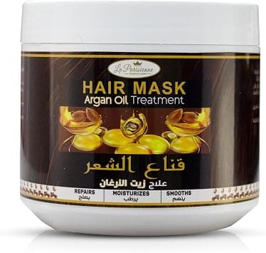 ECOLYTE+ Hair Mask, La Parisienne Damaged Hair, Best Haircare, Moisturizing Hair, Nourishing, Deep Repair, Detangling, Hair Treatment, Soft Smooth hair, Frizz free - (Argan Oil, 500 gms) على Amazon.ae - متتبع الأسعار