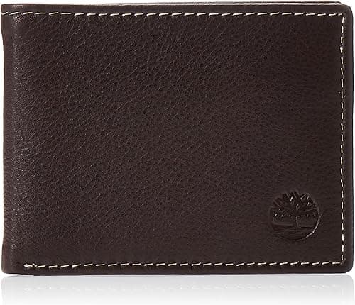 Timberland Men's Wellington RFID Leather Bifold Wallet Trifold Wallet on Amazon.ae - Price Tracker