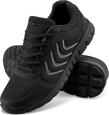 Alicegana Women's Athletic Road Running Lace up Walking Shoes Comfort Lightweight Fashion Sneakers Breathable Mesh Sports Tennis Shoes على Amazon.ae - متتبع الأسعار