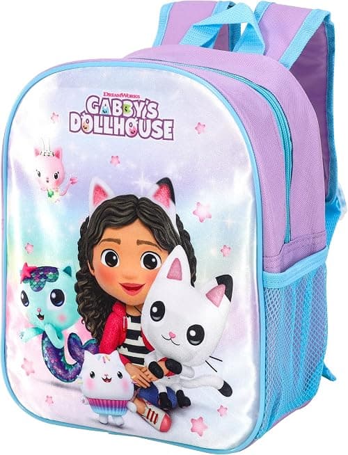 Gabbys Dollhouse Backpack Kids Premium Rucksack Girls Back To School Carry Bag Adjustable Shoulder Straps Premium Travel Backpacks on Amazon.ae - Price Tracker