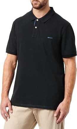 GANT Men 2062026-5 Contrast Pique Polo Shirt - Best Deal Finder