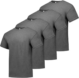 Hanes Men's Essentials Tshirt 4 and 6 Packs, ComfortSoft Tee, Cotton Shirt for Men - Best Deal Finder